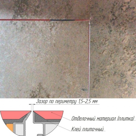 Техно под плитку противопожарный 600*1600п