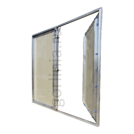 Люк под покраску Гиппократ на заказ двухдверный стеновой